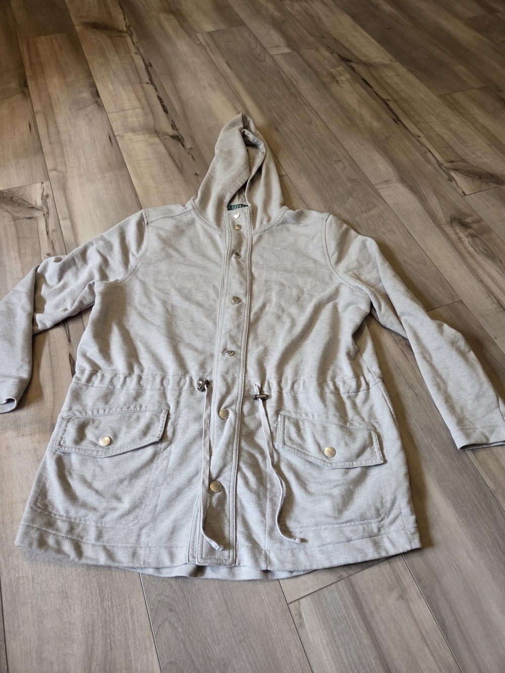 Lauren Ralph Lauren Women's Hooded Drawstring Jacket